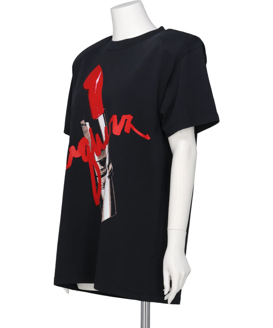 LIPSTICK OVERSIZED T SHIRT KNIT