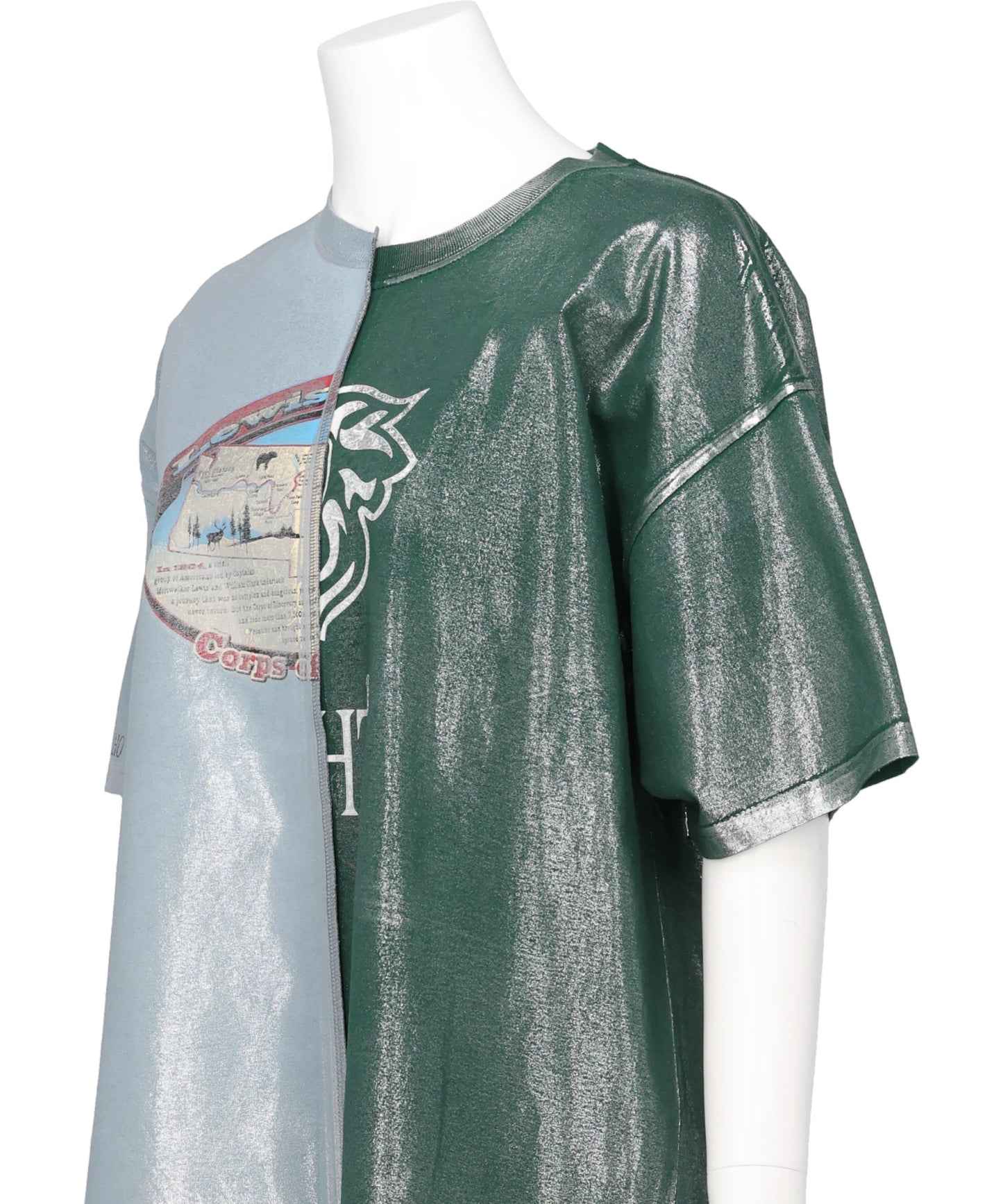 HALF FOIL LOGO TEE
