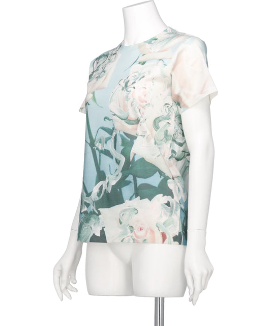 BLUE PRINT ROSE T-B