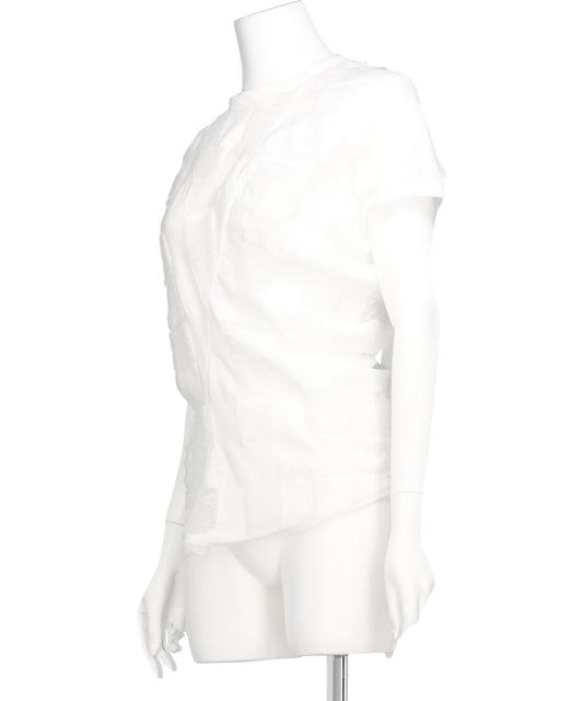 TWISTED CRASHE GINGHAM T