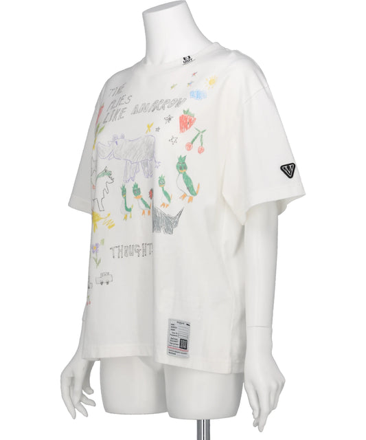 KIDS DOODLE PRINTED T-SHIRT