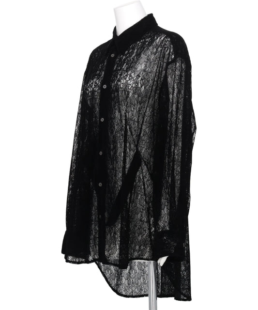 LACE LONG SHIRT