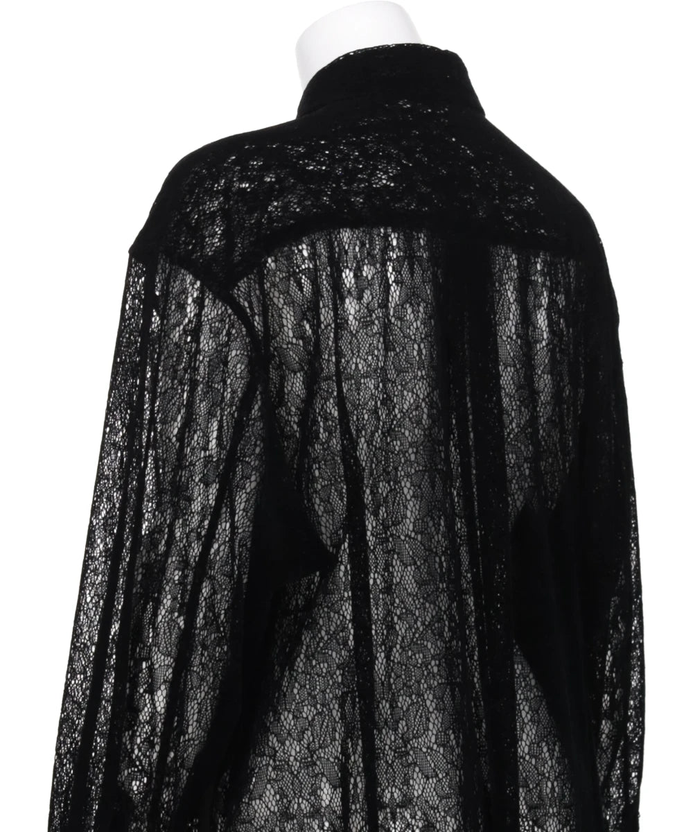 LACE LONG SHIRT
