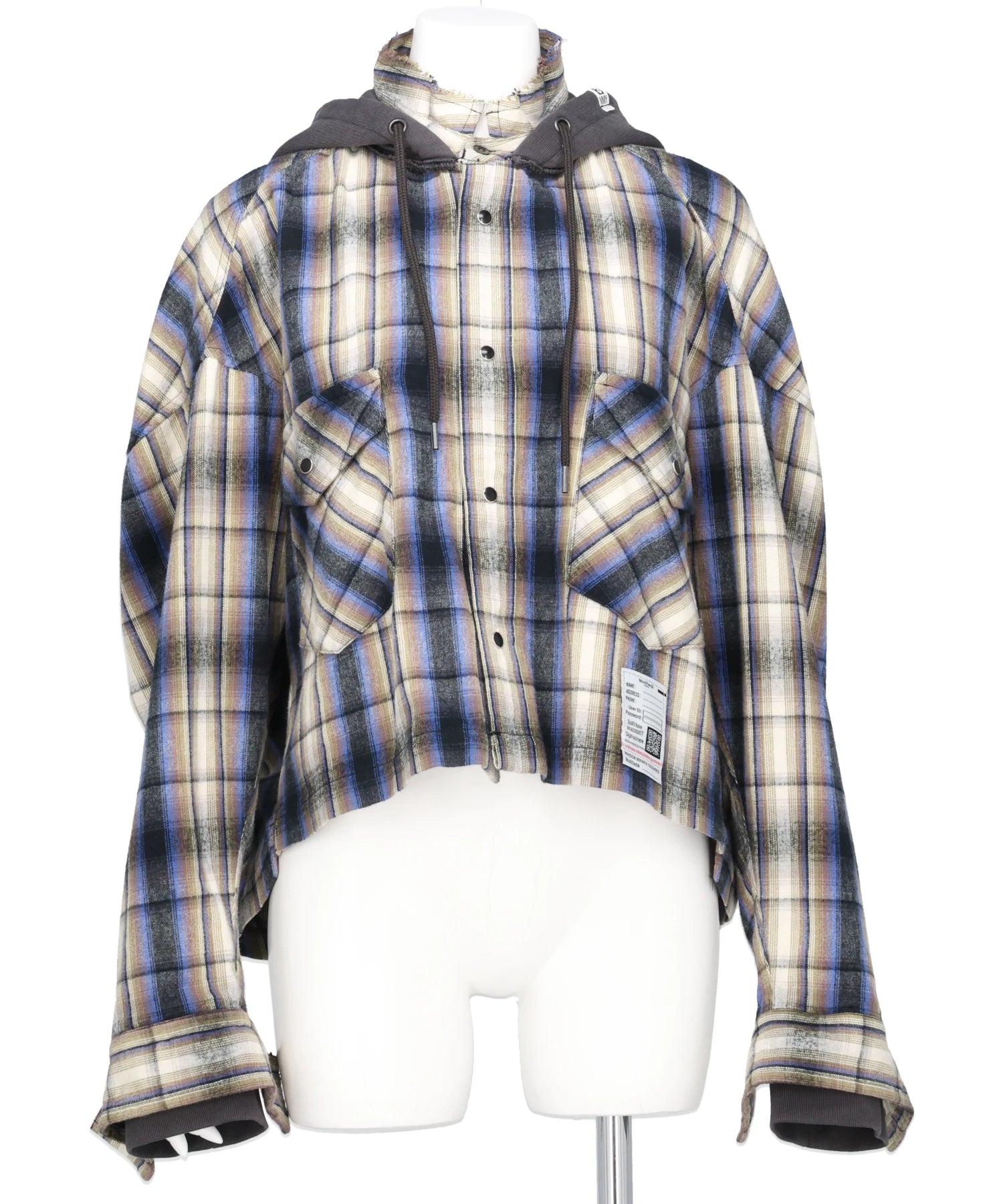 Maison MIHARA YASUHIRO(メゾンミハラヤスヒロ) 2026SS HOODIES CHECK 