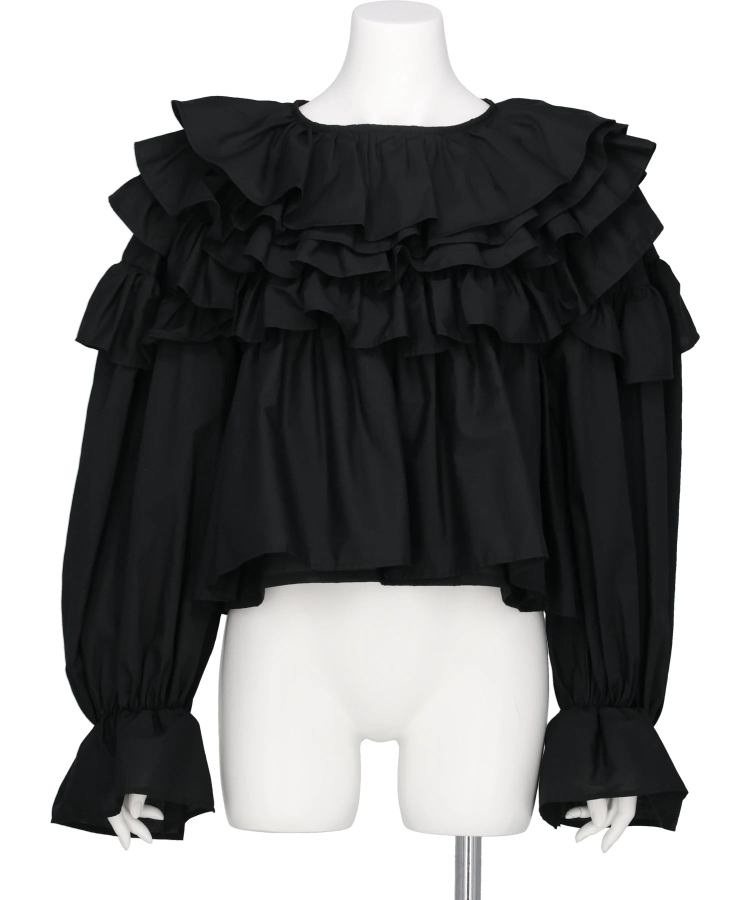 naokitomizuka FRILLED VOLUME BLOUSE – MIDWEST ONLINE STORE