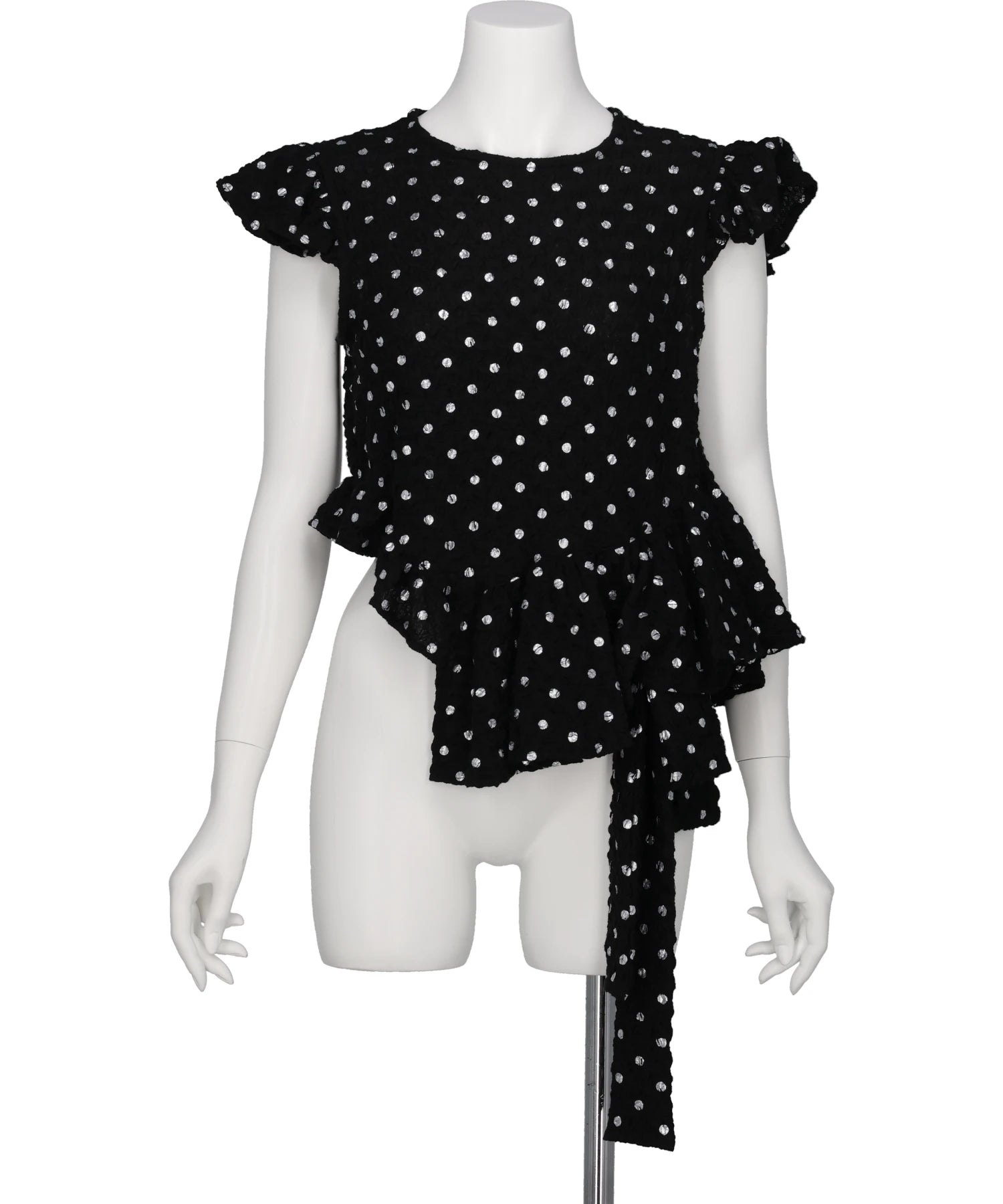 naokitomizuka POLKA DOT PRINT FRILLED TOPS – MIDWEST ONLINE STORE