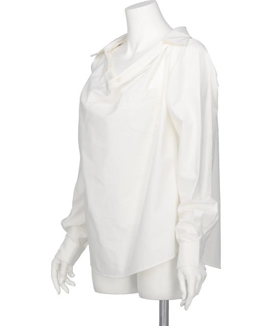 PS26AW-601 WIDE-NECK SHIRT