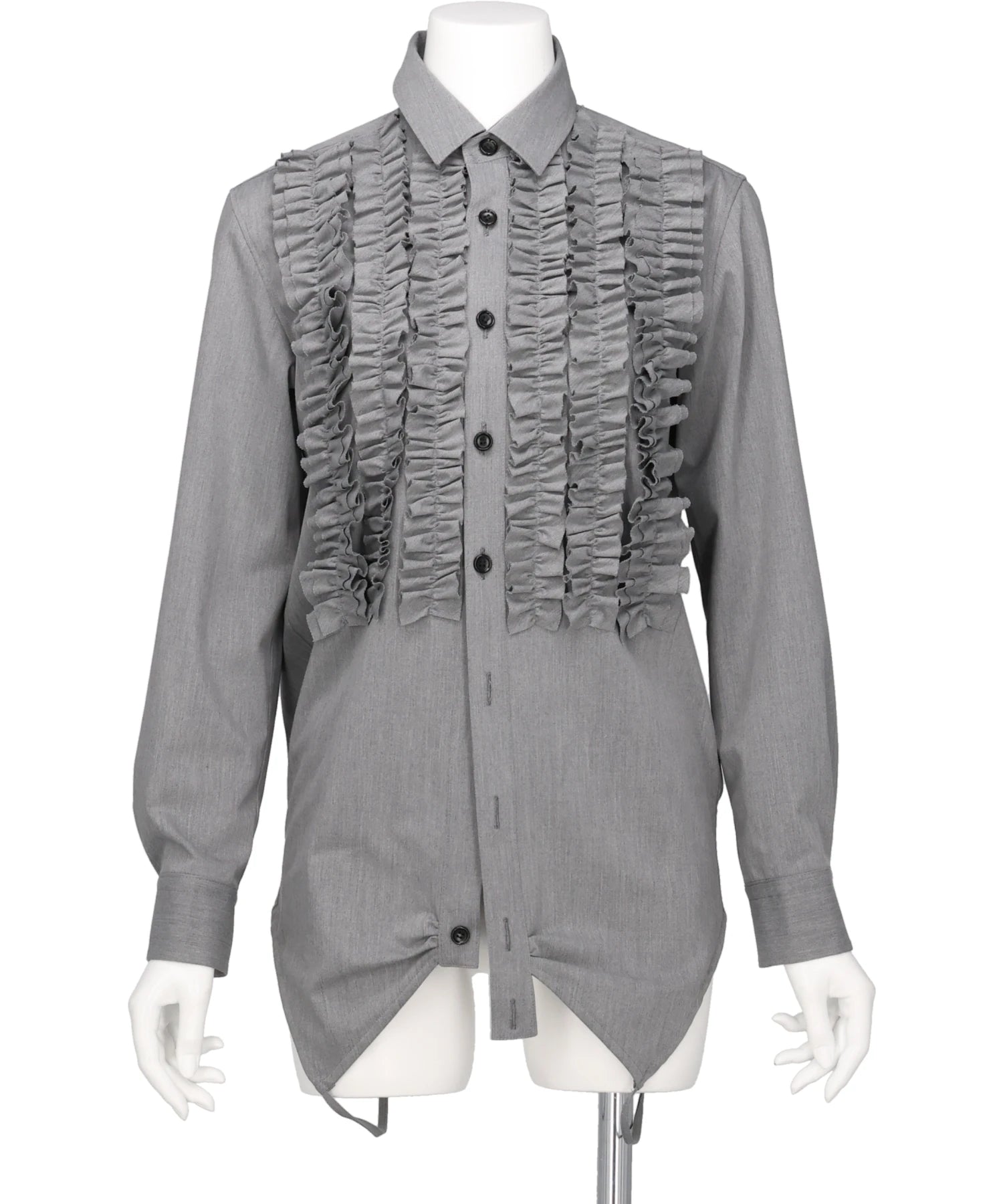 なみまち naokitomizuka 3-WAY FRILL CAMI SHIRT – MIDWEST ONLINE STORE