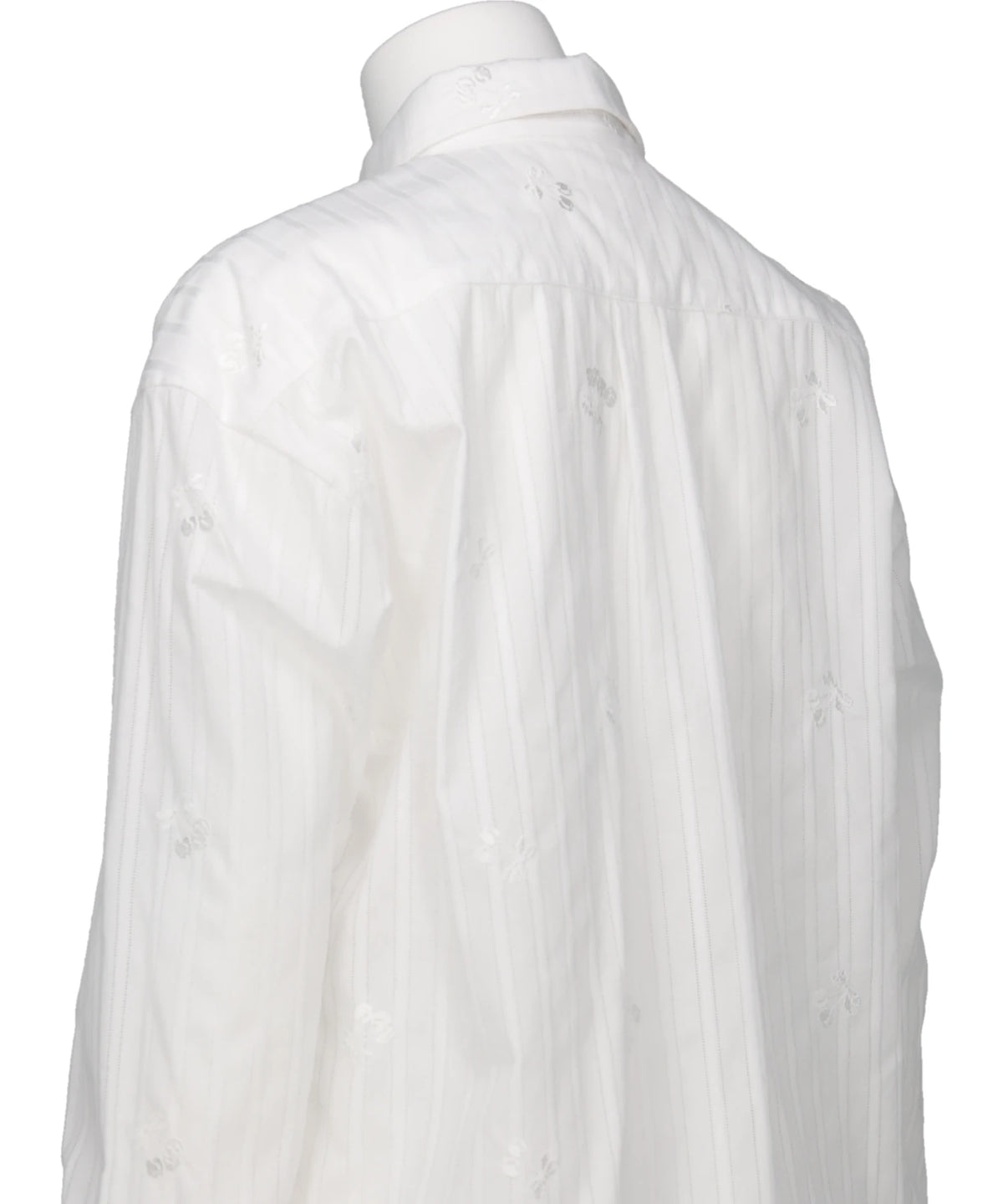 CHERRY EMBROIDERY LONG SLEEVE SHIRT