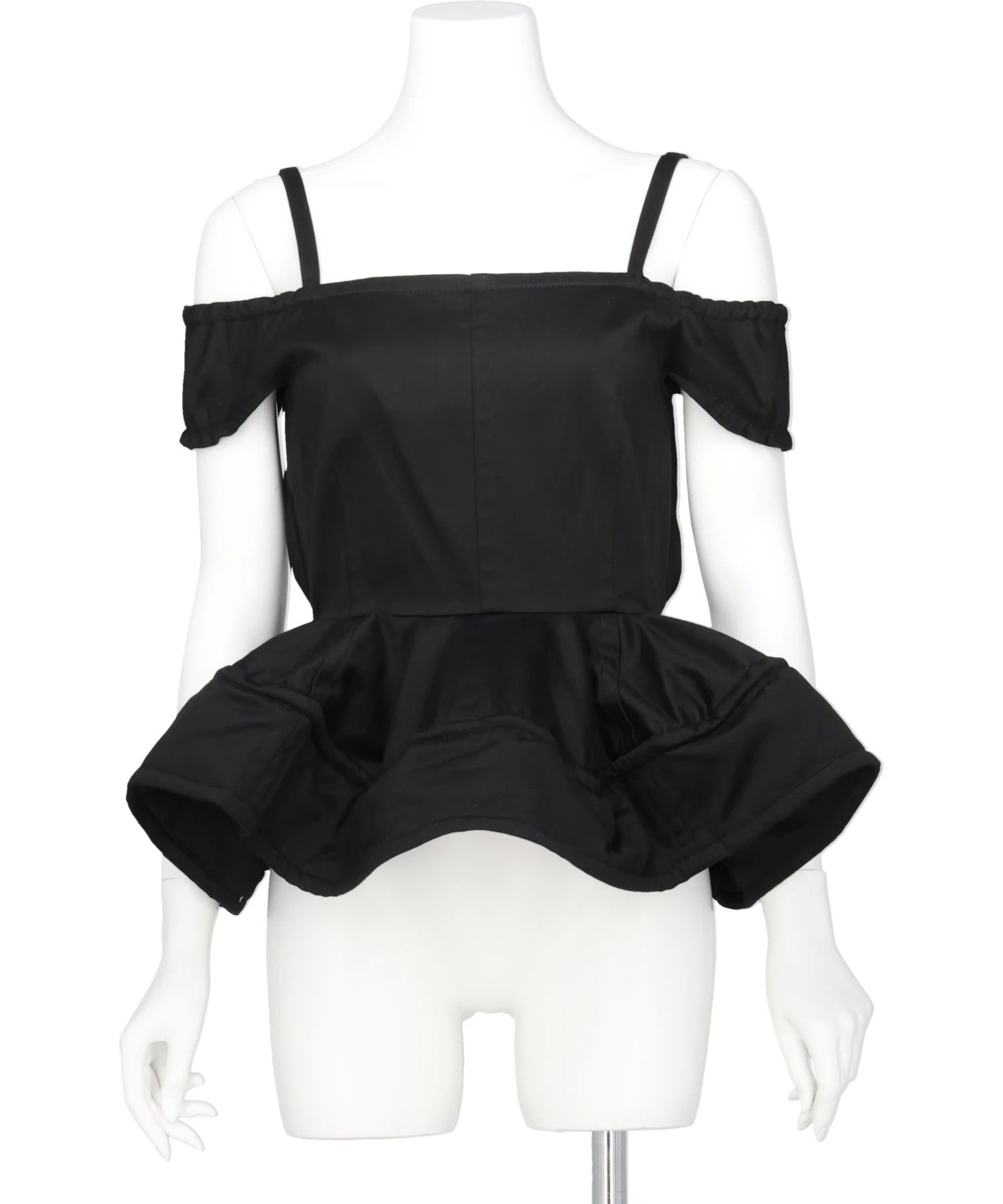 Chika Kisada(チカキサダ) 2026SS OFF SHOULDER PEPLUM TOPS CB-26049