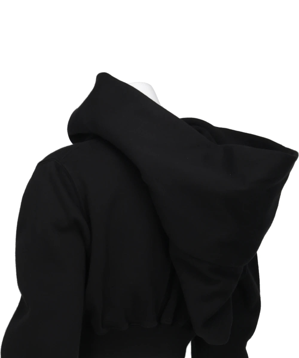 MICRO MOUNTAIN HOODIE - BLACK
