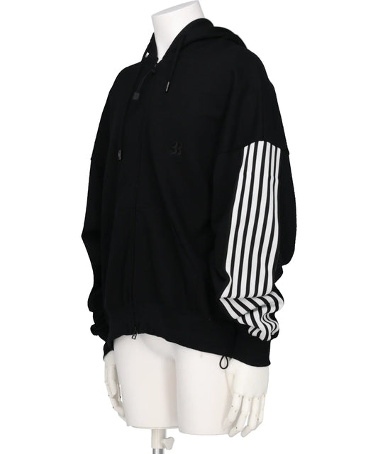 SIX LLINES ZIP HOODIE