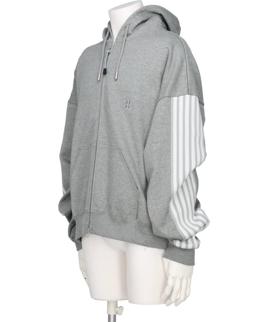 SIX LLINES ZIP HOODIE