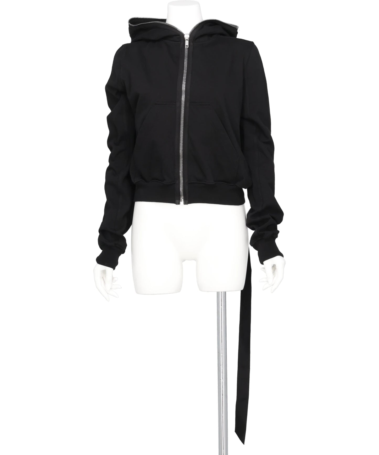 SMALL GIMP HOODIE - BLACK