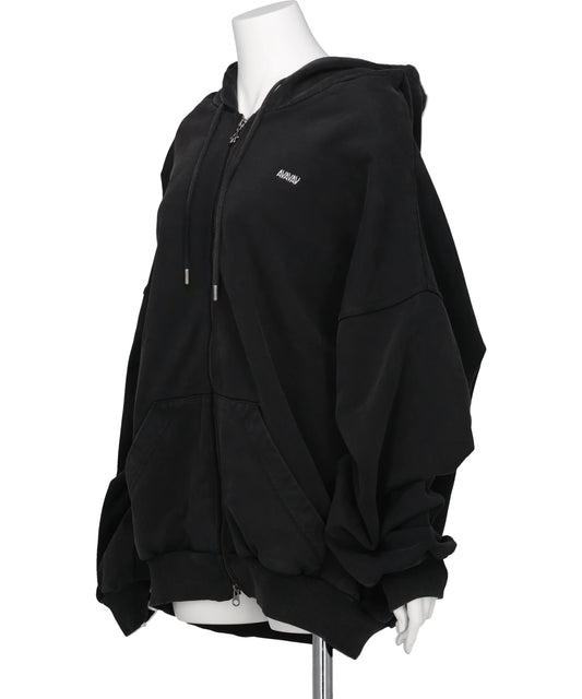 SHOULDERLESS HOODIE AV-LOGO