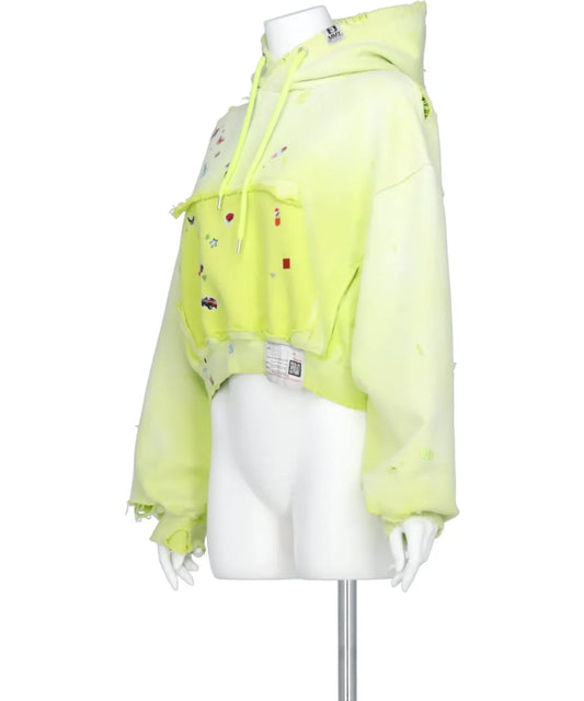 SUNFADED STICKER HOODIE