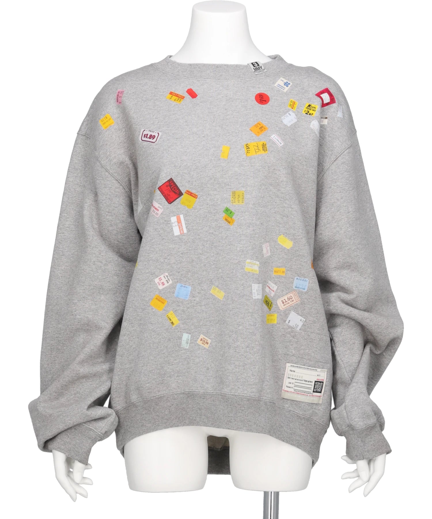 Maison MIHARA YASUHIRO(メゾンミハラヤスヒロ) 2026AW PRICE STICKER
