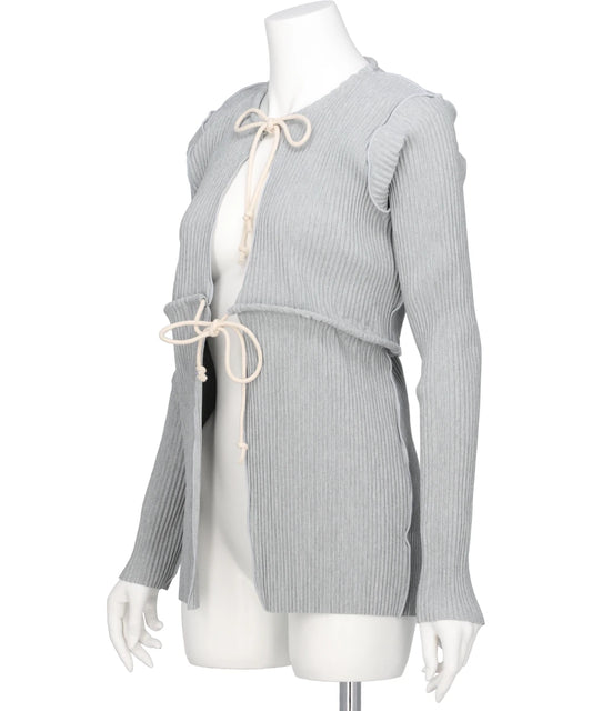 CRISP ROPE CARDIGAN
