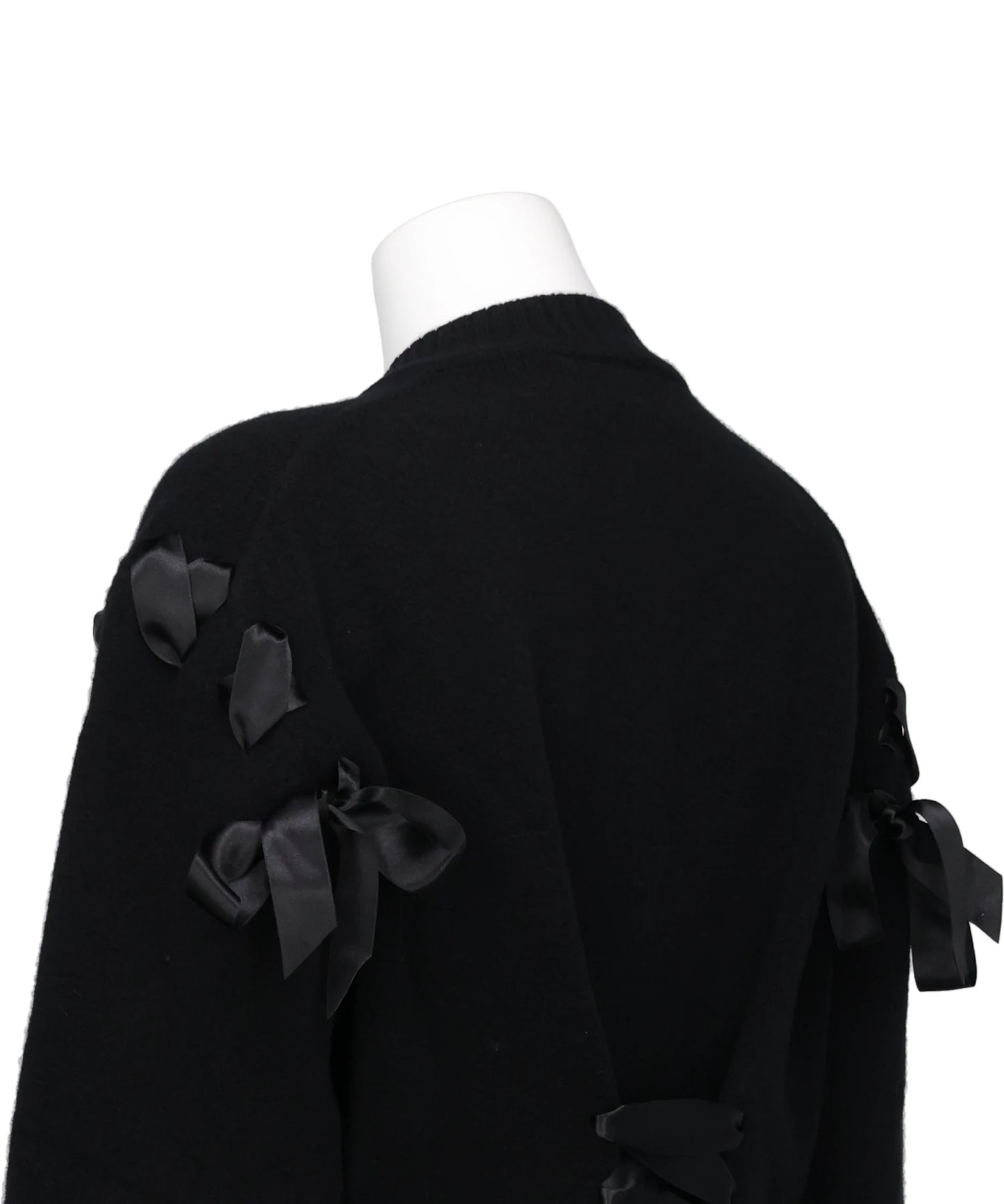 SCULPTED RIBBON CORSET DETAIL CARDIGAN