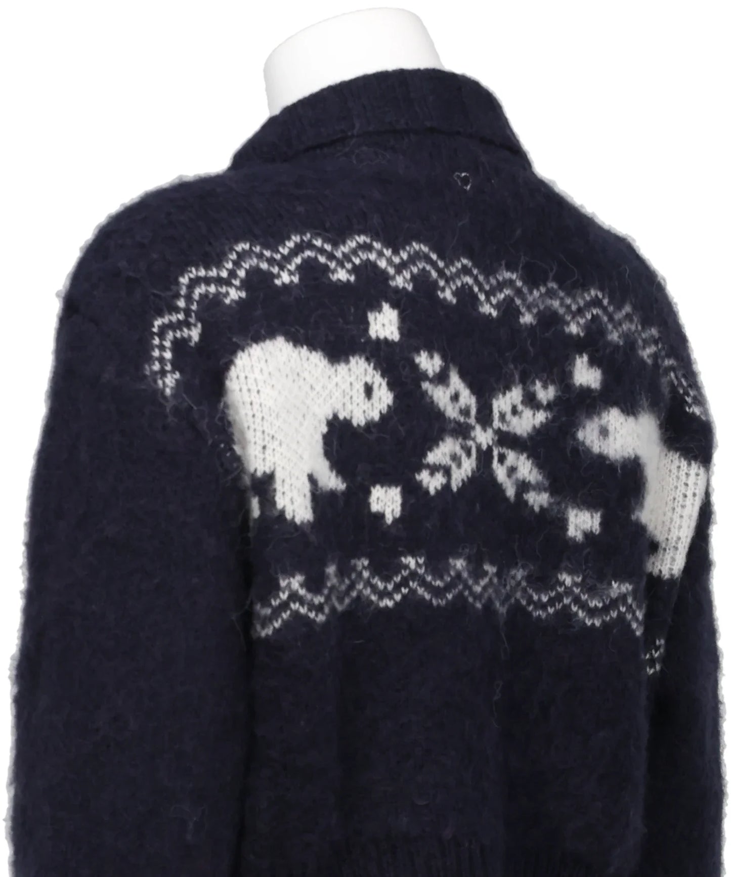 HEART NORDIC SHORT CARDIGAN