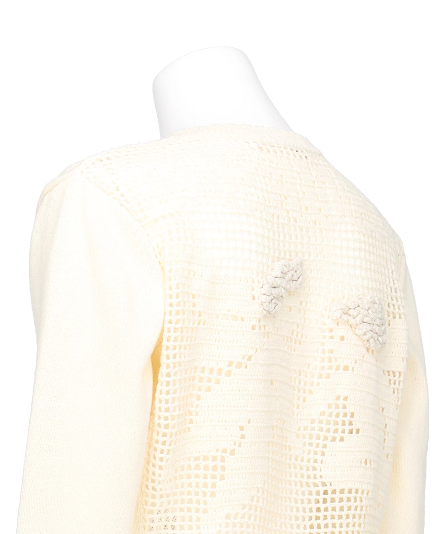 CUPID IN HEAVEN CROCHET KNIT CARDIGAN