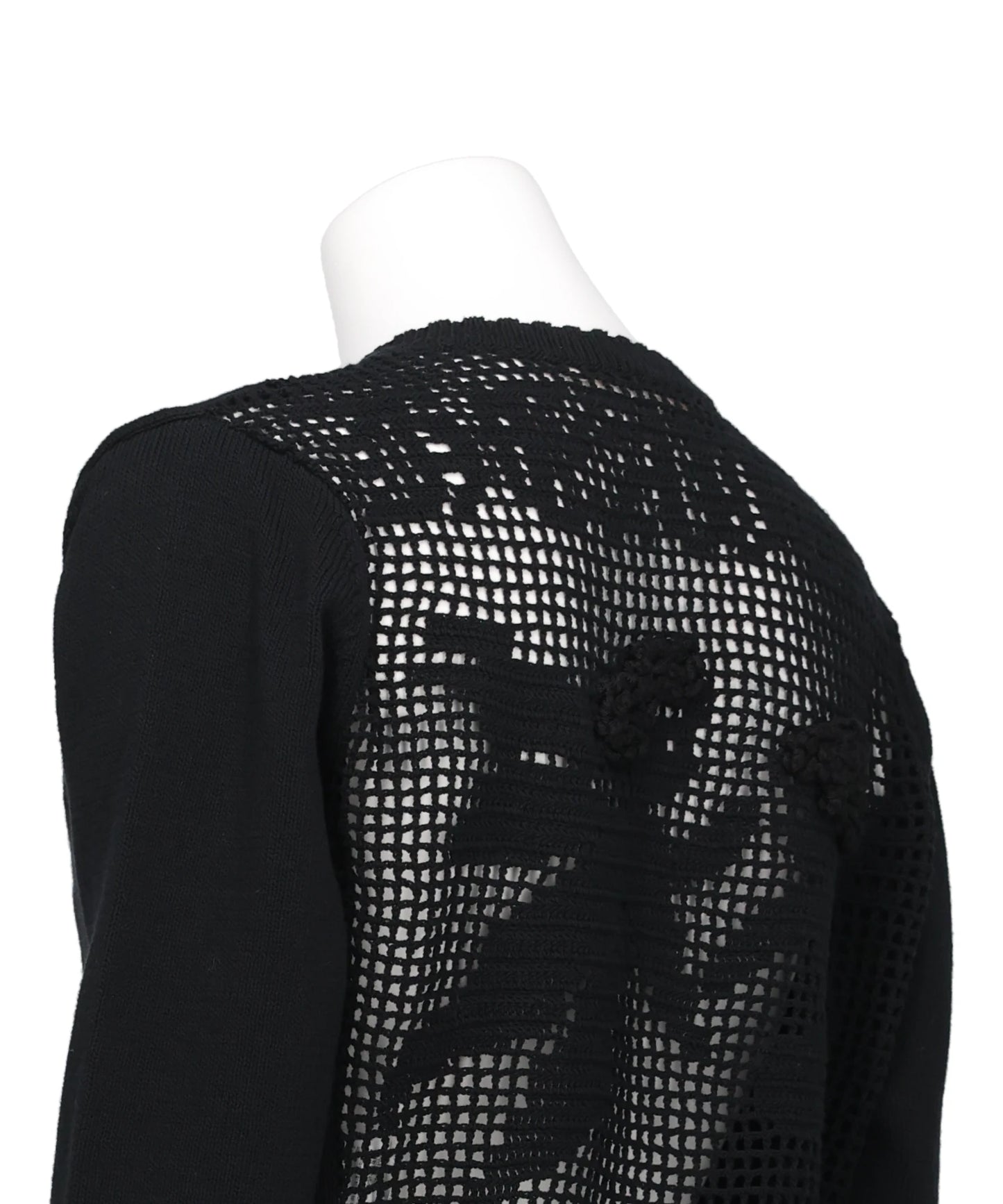 CUPID IN HEAVEN CROCHET KNIT CARDIGAN