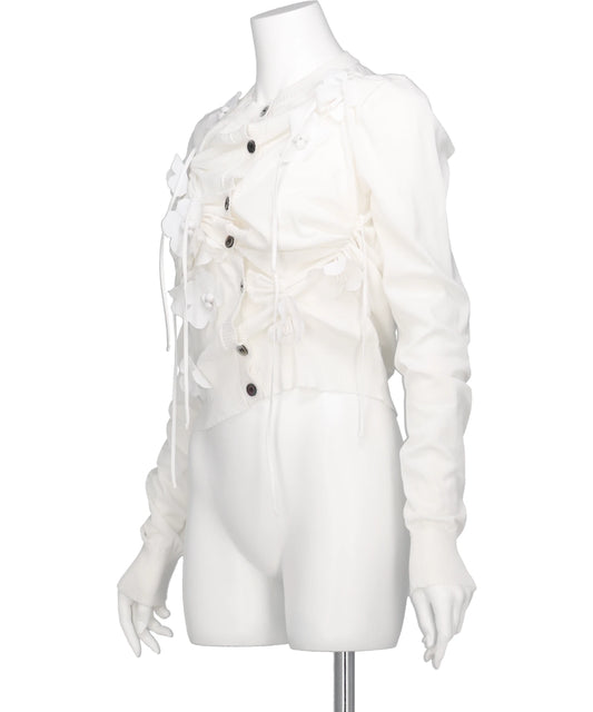 POPPY FLOWER CARDIGAN