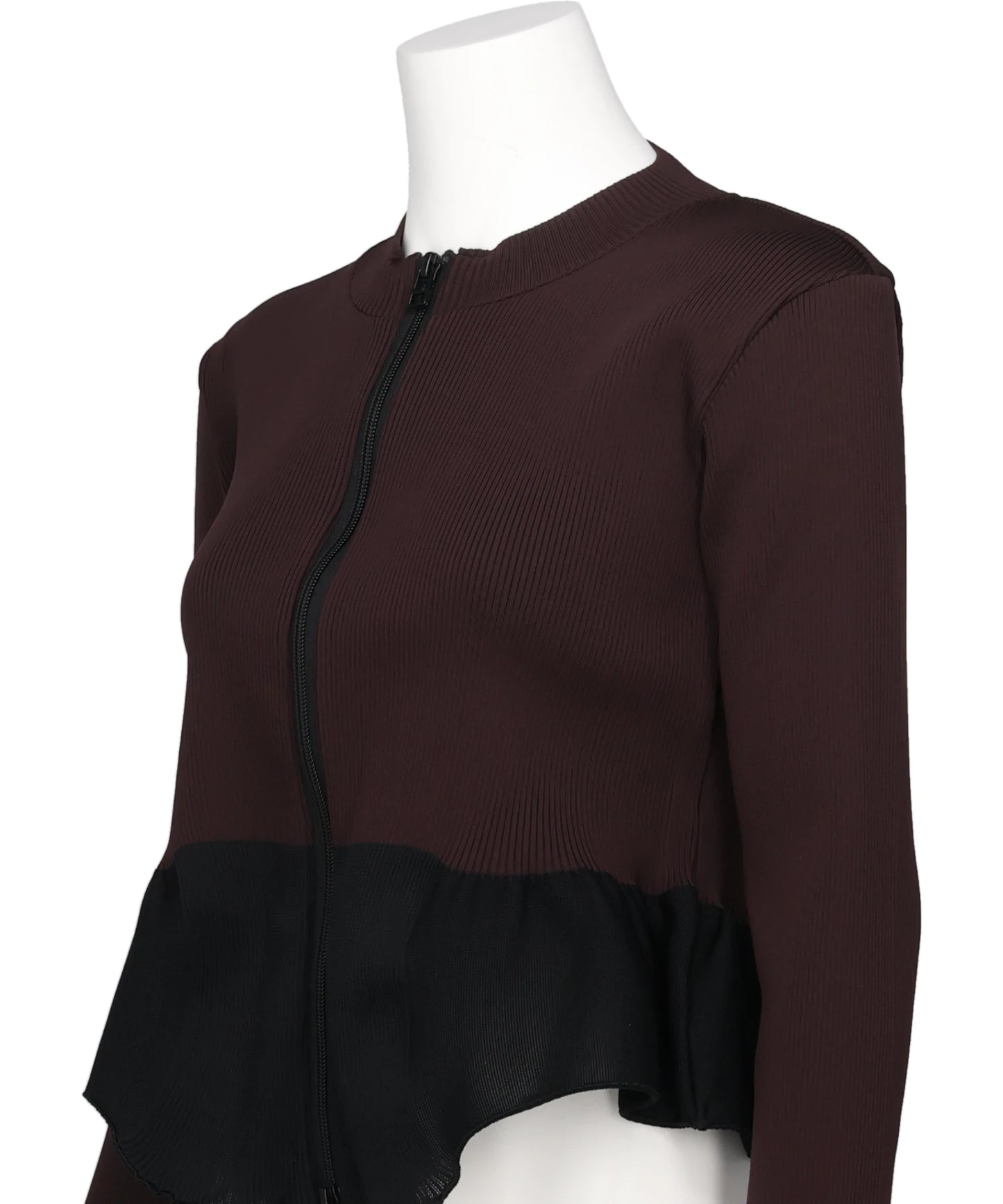 AIR FRAME DOUBLE-ZIP CARDIGAN