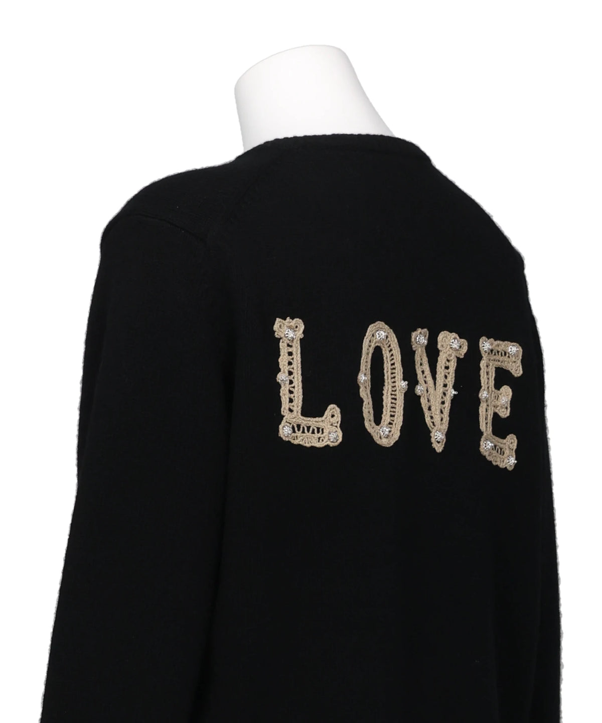 LOVE METAL BOLTS CARDIGAN