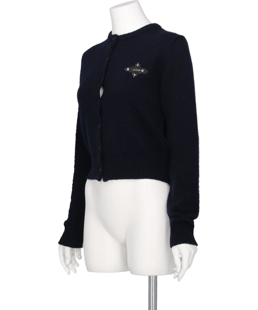 LOVE METAL BOLTS CARDIGAN