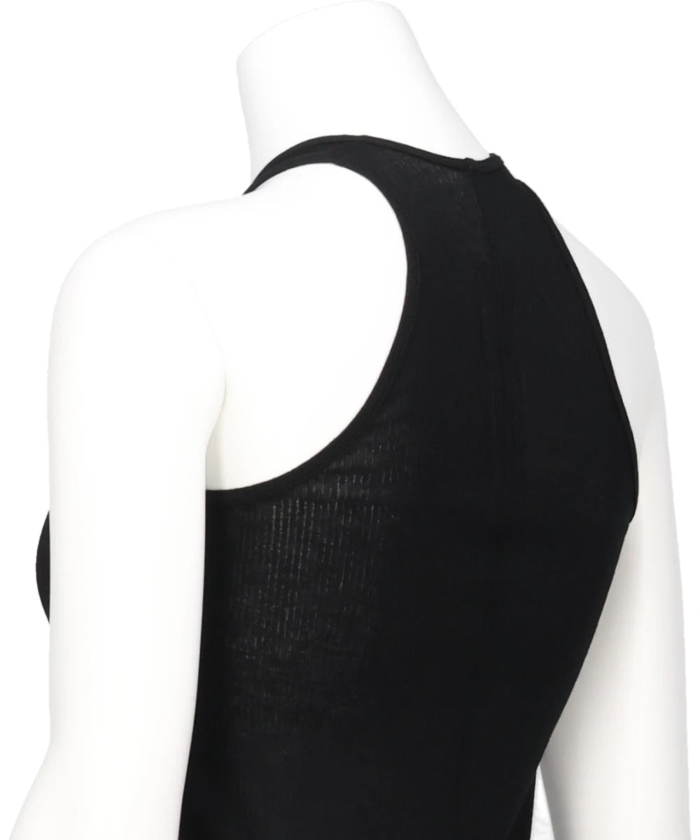 BASIC RIB TANK - BLACK