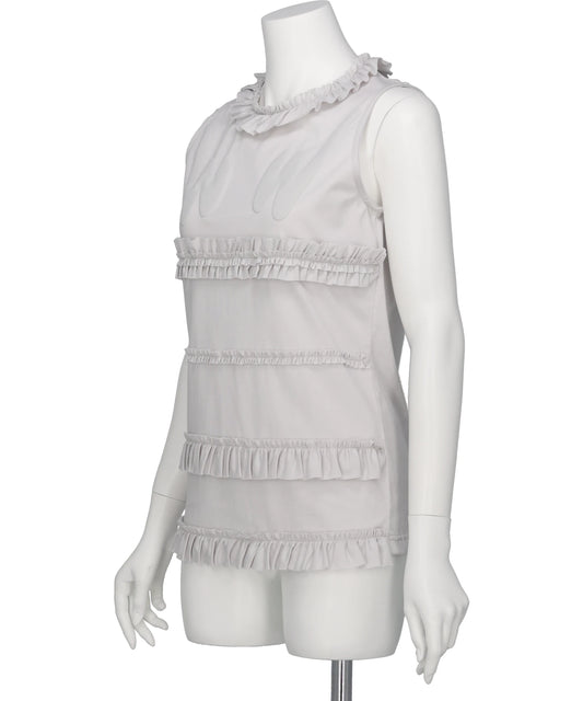 WILD THINGS FRILLED TANK TOP