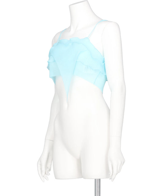 RIPPLE SHEER CAMISOLE - RUMUNE