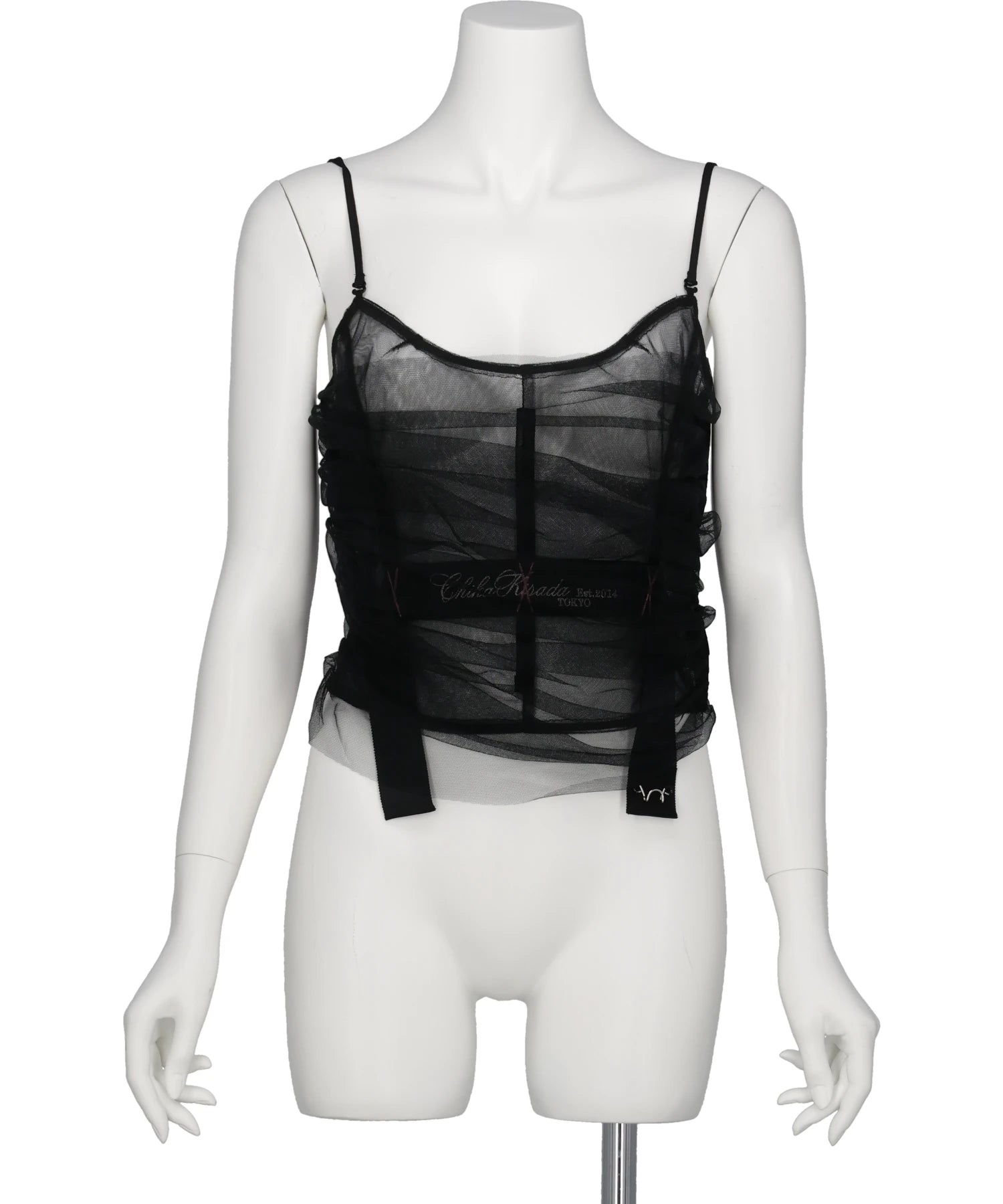 Chika Kisada(チカキサダ) 2026AW TULLE CAMISOLE CORSET CB-26264