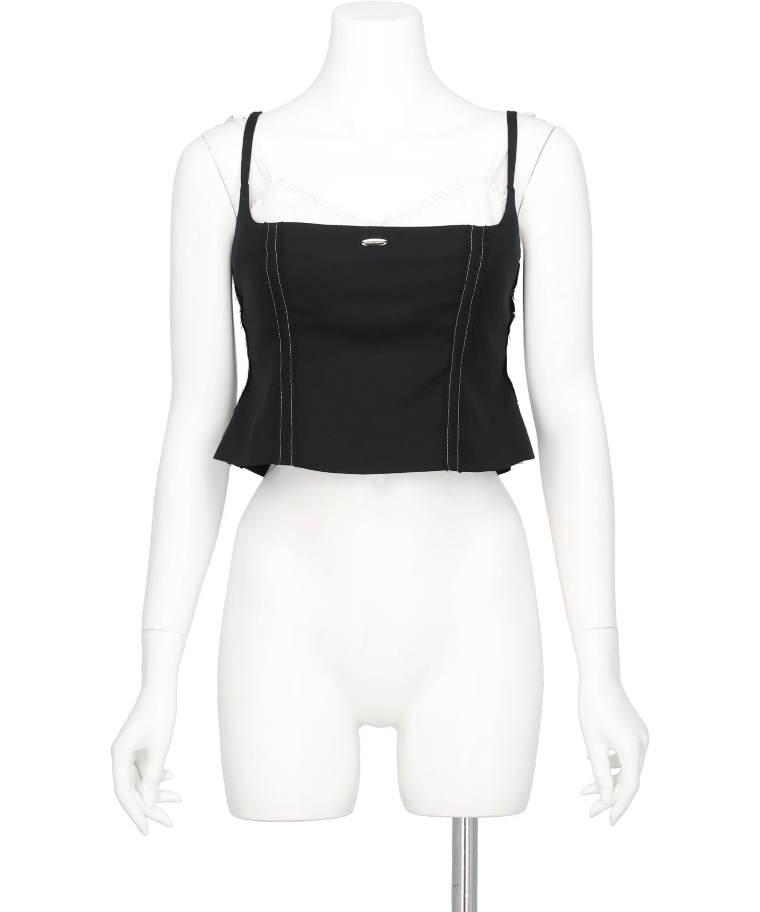 SEAM FRAYED BUSTIER TOPS – MIDWEST ONLINE STORE