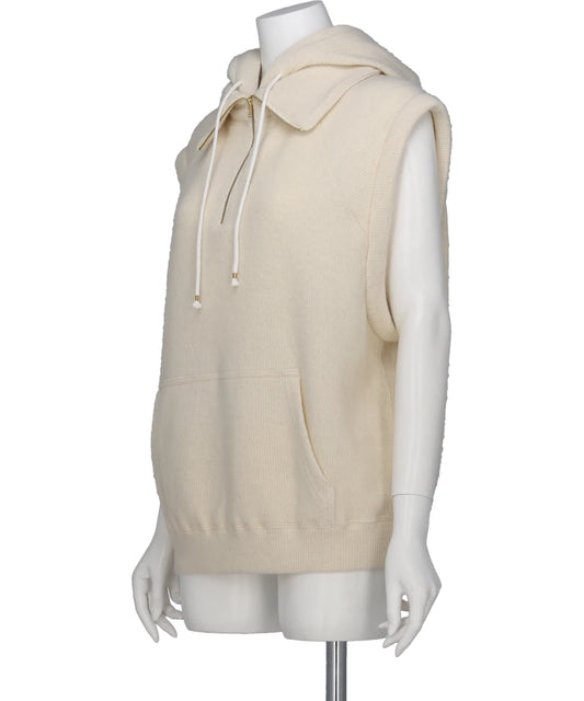 NATALIE-VEST-TB-KNIT HOODY VEST