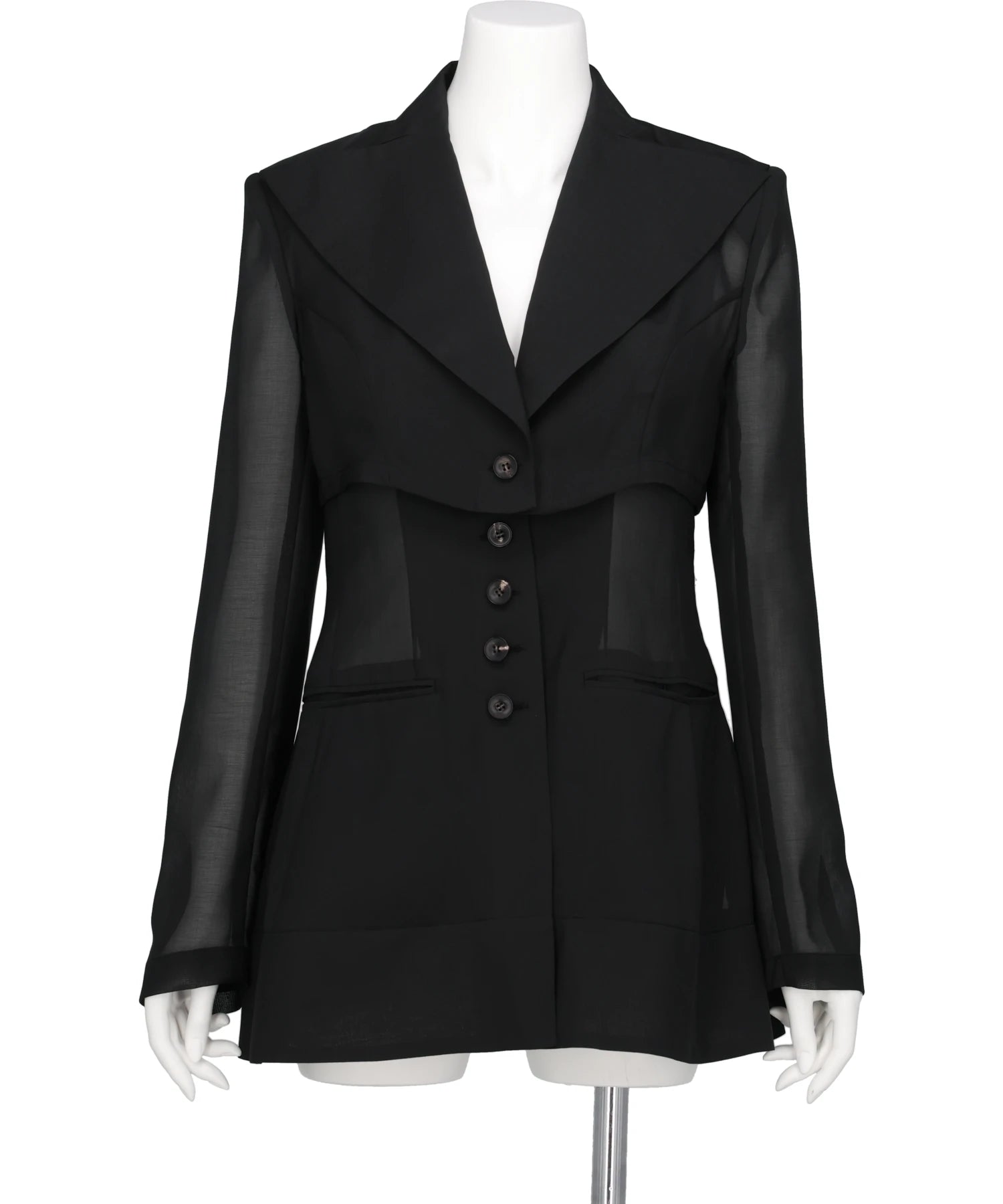 FETICO(フェティコ) 2026SS 3-WAY SHEER TAILORED JACKET FTC262-0206
