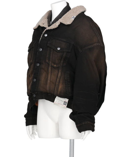 LAYERED DENIM JACKET
