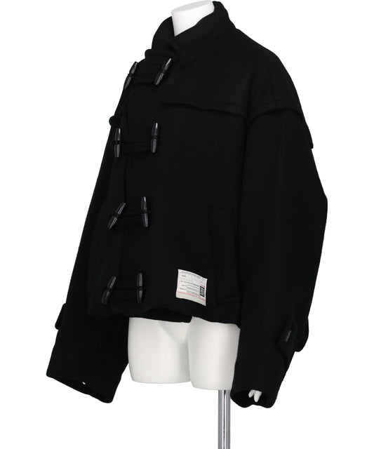 ROLL-UP HEM DUFFLE COAT