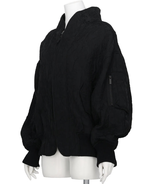 FLORAL JACQUARD TRIPLE CLOTH JACKET