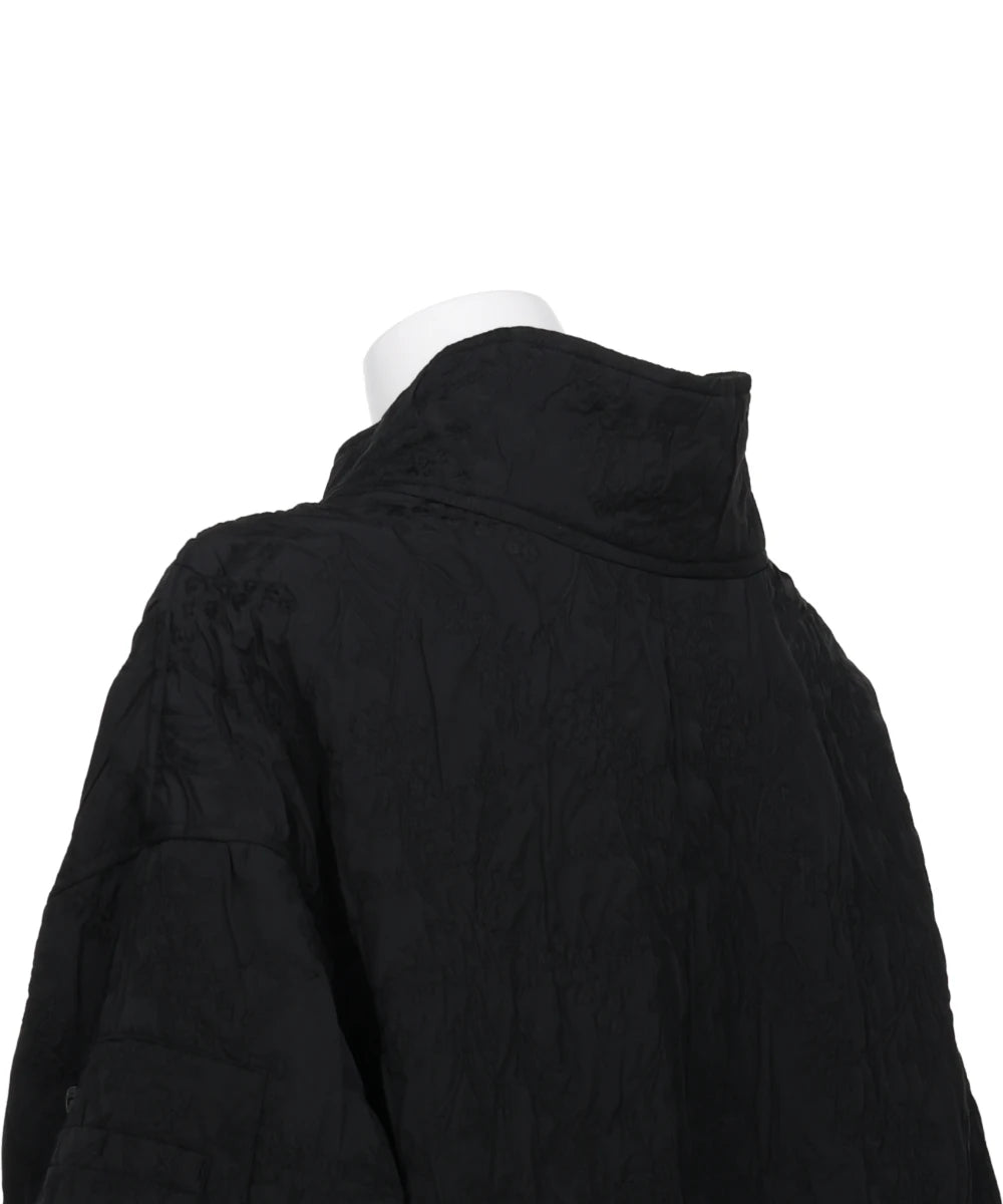 FLORAL JACQUARD TRIPLE CLOTH JACKET