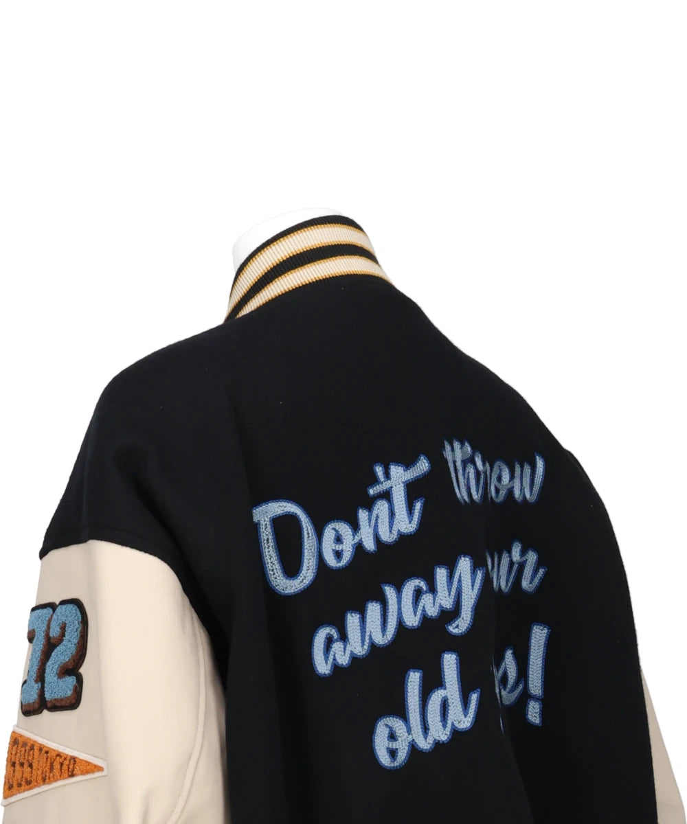 ROLL-UP HEM STADIUM JUMPER