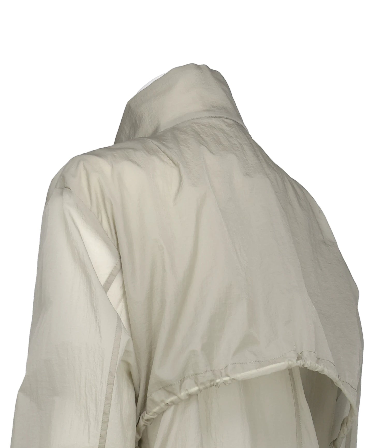 RIBBON TULLE EMBROIDERY WIND BREAKER