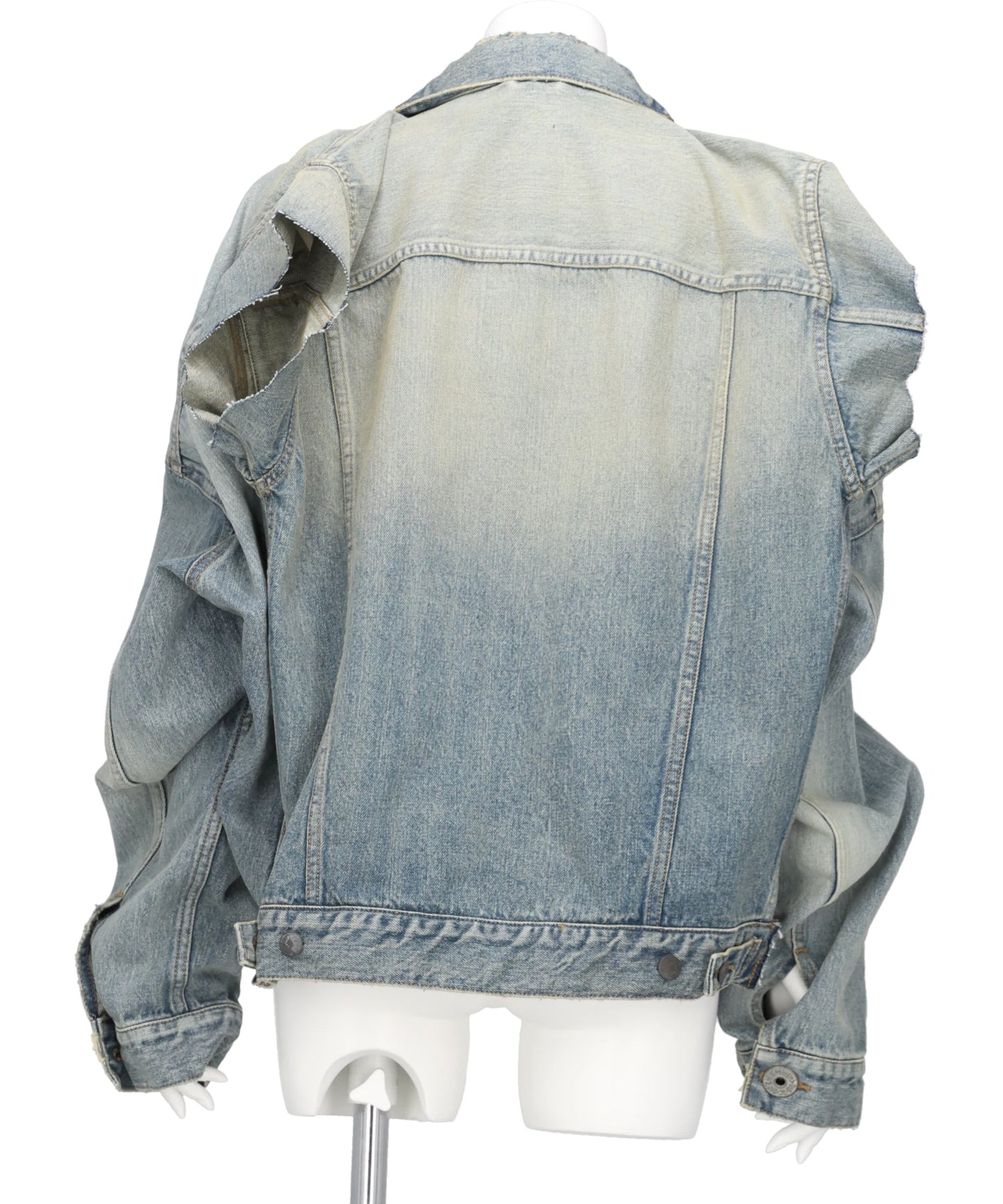 W SLEEVE DENIM BLOUSON