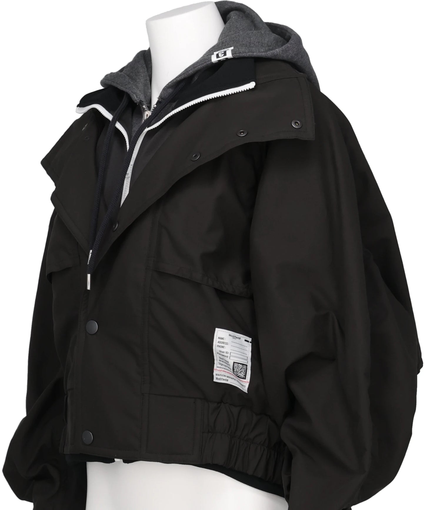 THREE LAYERED BOMBER JACKET