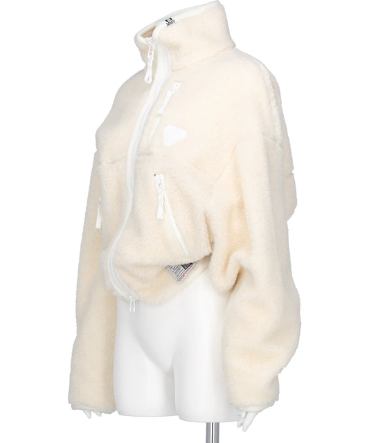 CROPPED BOA BLOUSON