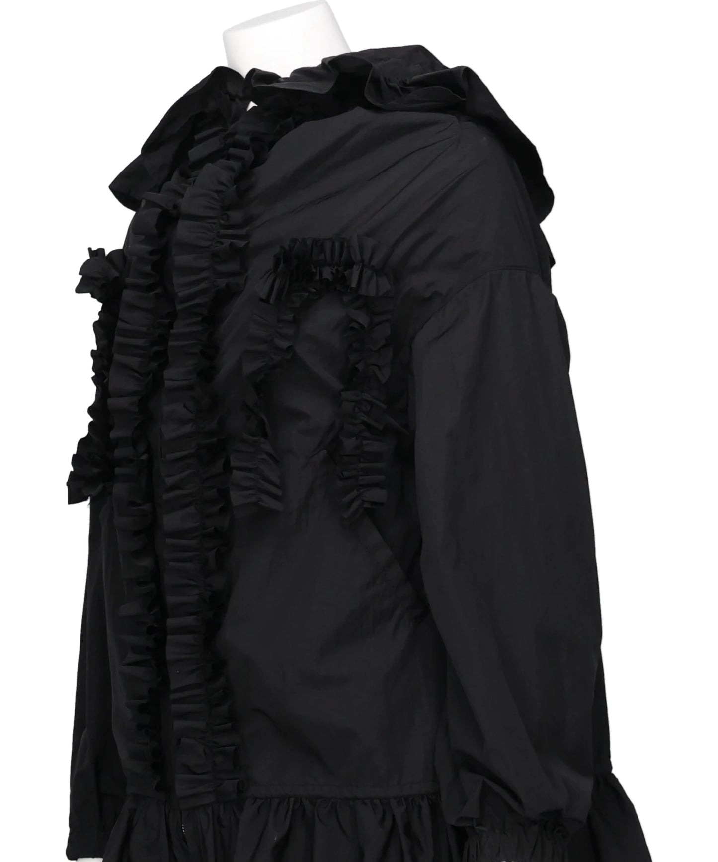 NYLON FRILLED MOUNTAIN PARKA