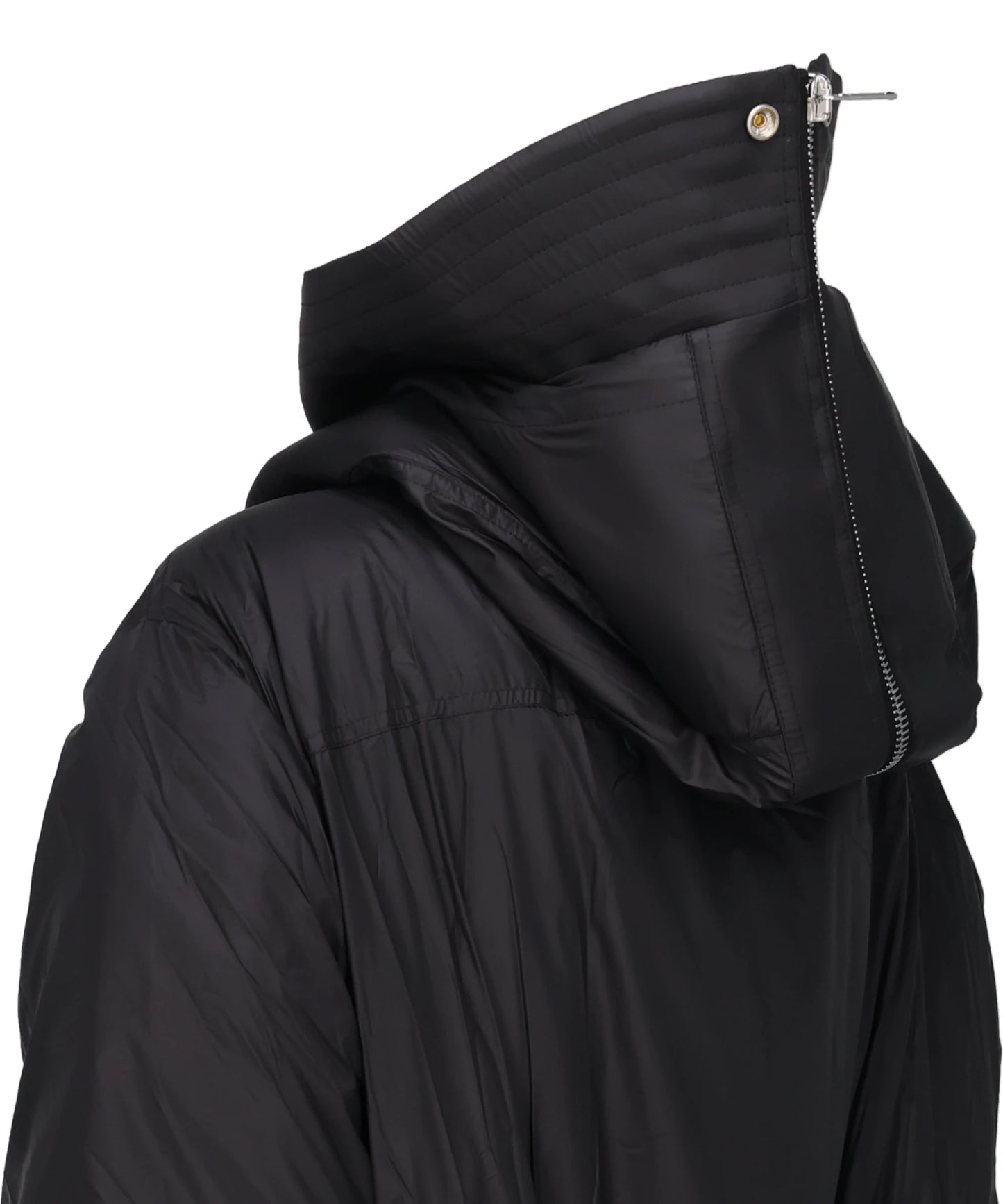 CROPPED ALICE PARKA - BLACK