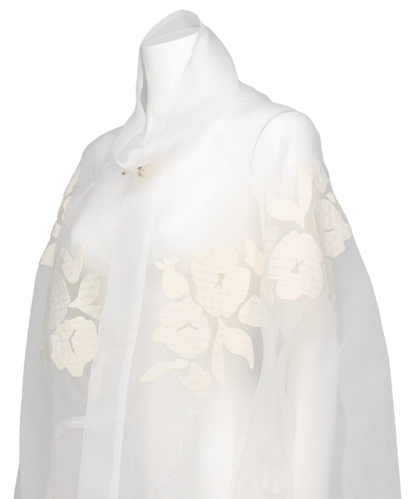 MEU FLOWER SHEER COAT