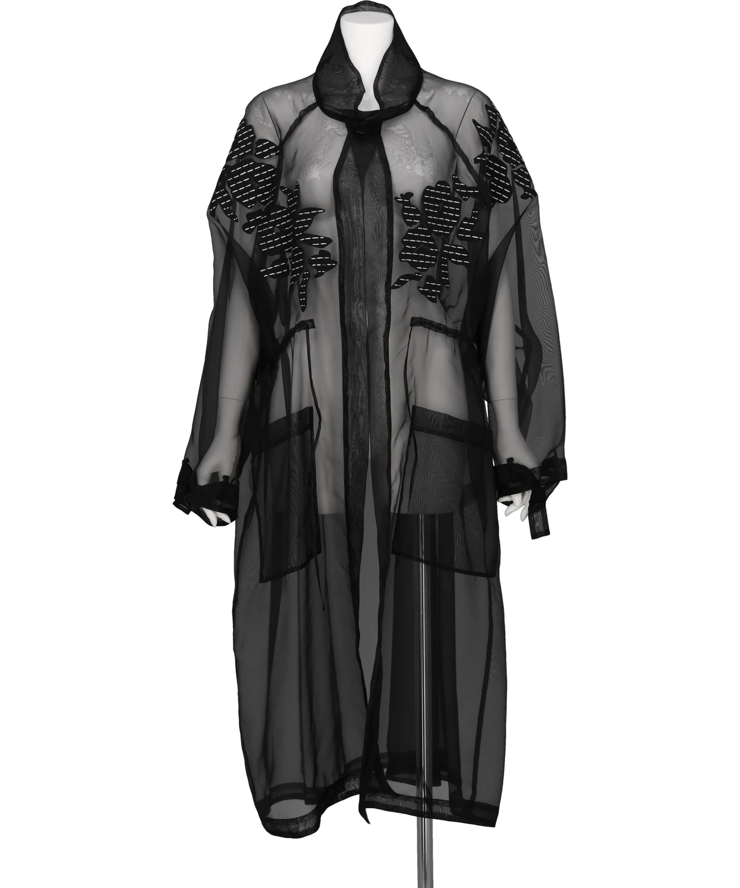 riv nobuhiko(リブノブヒコ) 2026SS MEU FLOWER SHEER COAT CTSS261001